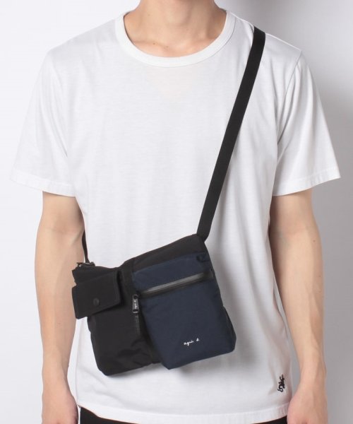 Pah04 03 ショルダーバッグ アニエスベー ボヤージュ メンズ Agnes B Voyage Magaseek