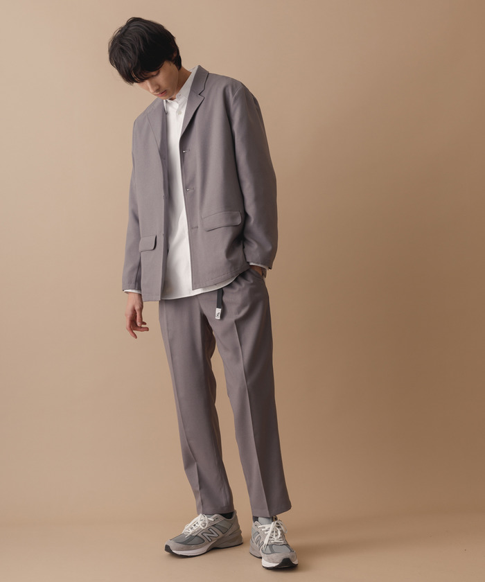 【GRAMICCI for ADAM ET ROPE'】LANATEC LEI SLACKS