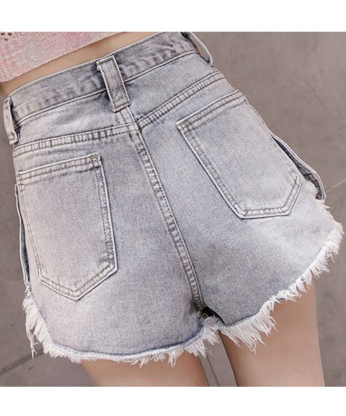 セール ミニミニストア Miniministore デニム ショートパンツ レディース 美脚 ハイウエスト ホットパンツ ボトムス 短パン 着やせ フリンジ ポケット Magaseek セール ミニミニストア Miniministore デニム ショートパンツ レディース 美脚 ハイウエスト ホットパンツ ボトムス 短パン 着やせ フリンジ ポケット Magaseek