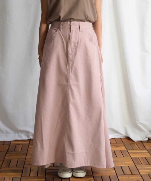 ARGO TOKYO(アルゴトウキョウ)/Cotton rayon side switching skirt 222044/img09