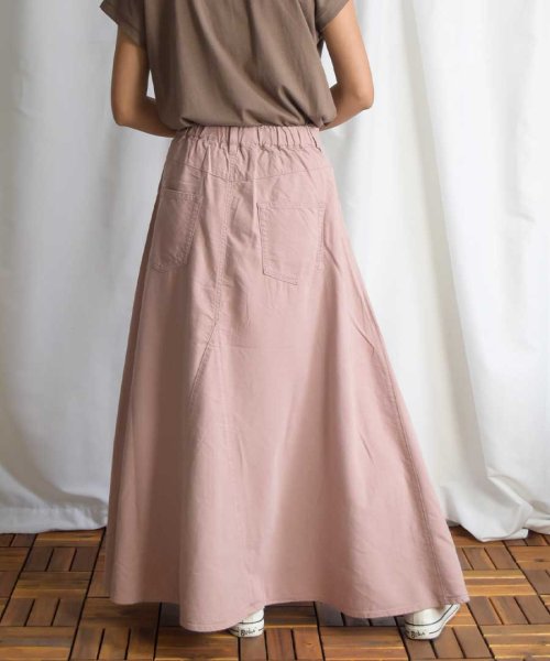 ARGO TOKYO(アルゴトウキョウ)/Cotton rayon side switching skirt 222044/img11