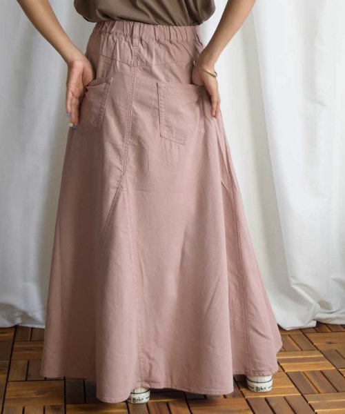 ARGO TOKYO(アルゴトウキョウ)/Cotton rayon side switching skirt 222044/img15