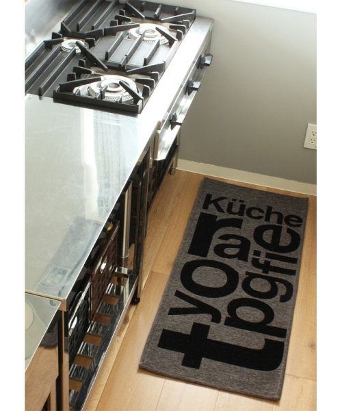 BRID(ブリッド)/TYPOGRAPHY KITCHEN MAT tpgf pattern 50×120/img04