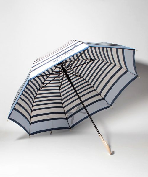 LANVIN en Bleu(umbrella)(ランバンオンブルー（傘）)/LANVIN en Bleu 傘 ”ボーダーリボン”/img01