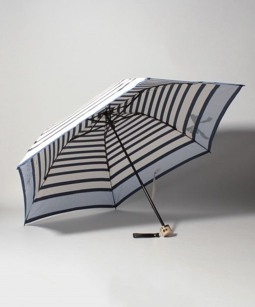 LANVIN en Bleu(umbrella)(ランバンオンブルー（傘）)/LANVIN en Bleu 折りたたみ傘 ”ボーダーリボン”/img01