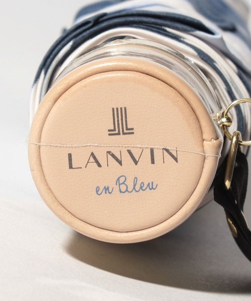 LANVIN en Bleu(umbrella)(ランバンオンブルー（傘）)/LANVIN en Bleu 折りたたみ傘 ”ボーダーリボン”/img04