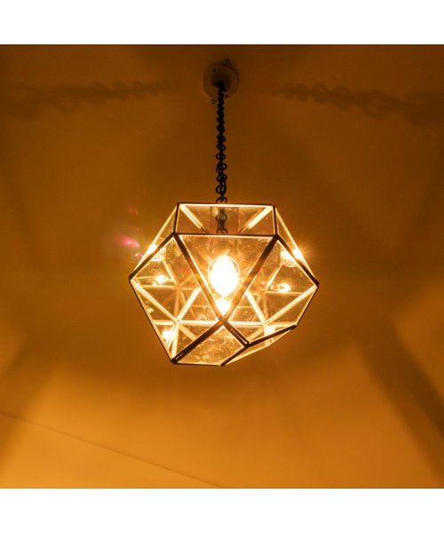 BRID(ブリッド)/LAMP by CRAFT TERRARIUM 1BULB PENDANT LIGHT TRIANGLE （電球あり）/img07