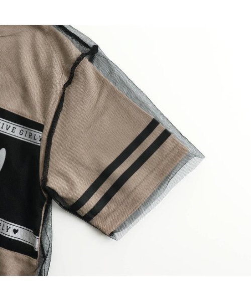 セール ニコ プチ8月号掲載 チュール重ねワンピ アルジー Algy Magaseek