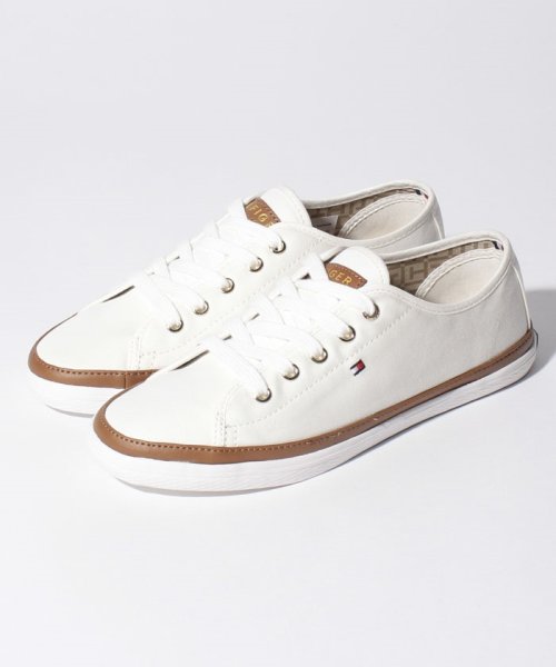 セール キャンバススニーカー トミーヒルフィガー Tommy Hilfiger Magaseek