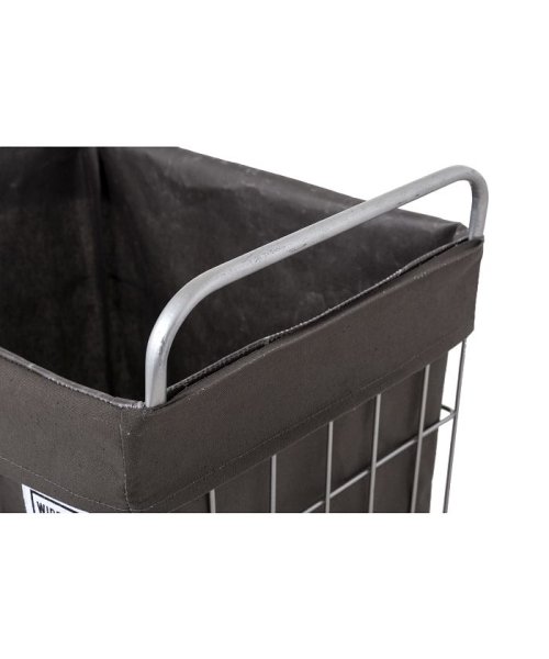 BRID(ブリッド)/WIRE ARTS & PRO LAUNDRY SQUARE BASKET with CASTER 45L/img05