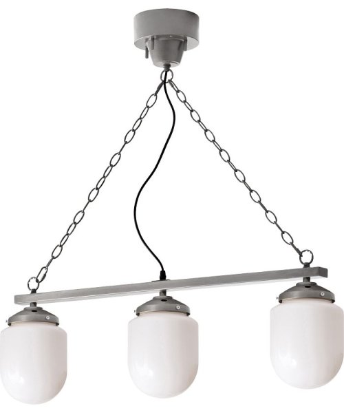 BRID(ブリッド)/COARSE MILK GLASS LAMP 3 BULB PENDANT LAMP （電球あり）/img01