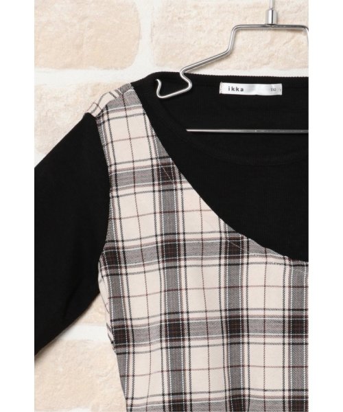 キッズ アシンメトリードッキングワンピース 1 160cm イッカ キッズ Ikka Kids Magaseek