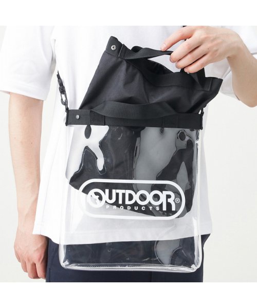 MAC HOUSE(men)(マックハウス（メンズ）)/OUTDOOR PRODUCTS アウトドアプロダクツ ダブルレイヤークリアトートバッグ 22449880/img05