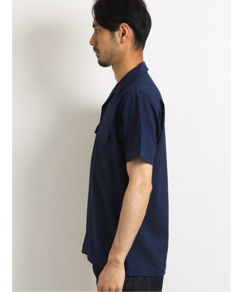 TAKA-Q(タカキュー)/接触冷感ストレッチ オープンカラー半袖シャツ/img01