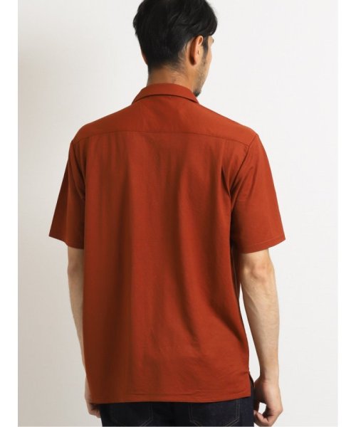 TAKA-Q(タカキュー)/接触冷感マイクロ鹿の子 オープンカラー半袖シャツ/img02