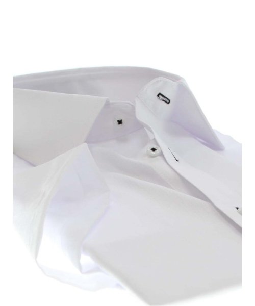 TAKA-Q(タカキュー)/形態安定抗菌防臭スリムフィット ワイドカラー半袖シャツ/img03
