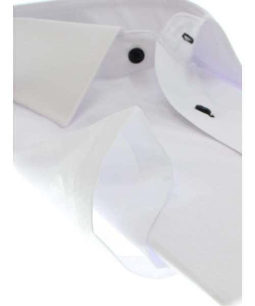 TAKA-Q(タカキュー)/形態安定抗菌防臭レギュラーフィット ワイドカラー半袖シャツ/img02