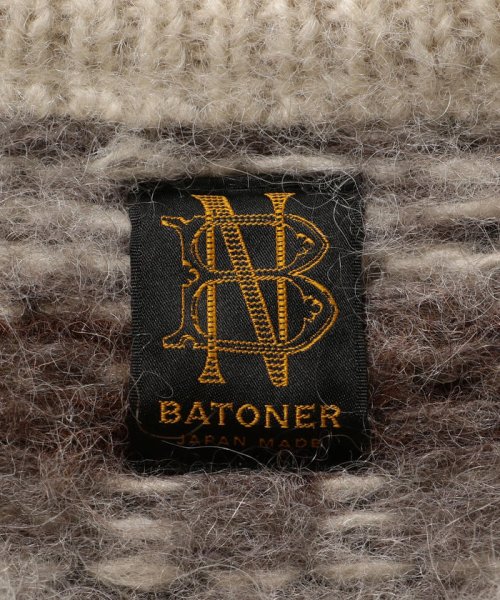 NOLLEY’S goodman(ノーリーズグッドマン)/【BATONER/バトナー】MOHAIR NORDIC CREW NECK モヘアノルディッククルーネック #BN－20FM－052/img07