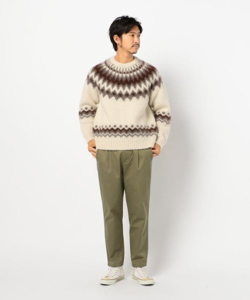 NOLLEY’S goodman(ノーリーズグッドマン)/【BATONER/バトナー】MOHAIR NORDIC CREW NECK モヘアノルディッククルーネック #BN－20FM－052/img11