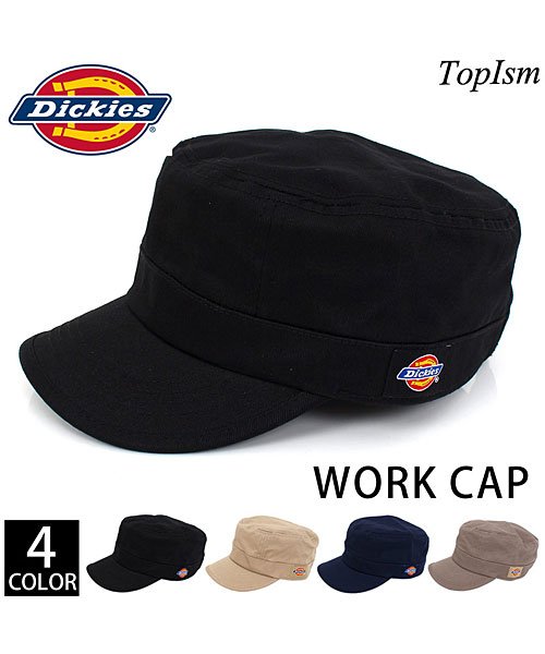 TopIsm(トップイズム)/Dickiesディッキーズスタンダードワークキャップ/img01