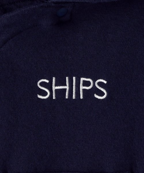 SHIPS KIDS(シップスキッズ)/SHIPS KIDS:接結 ロゴ ロンパース/img08