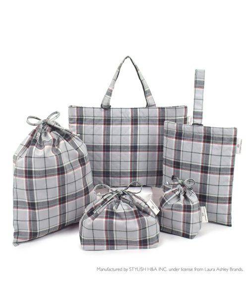  LAURA ASHLEY(ローラアシュレイ)/LAURA ASHLEY 入園入学セット キルティング Highland check/img01