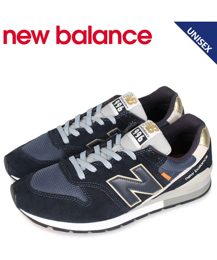 ニューバランス new balance 996 スニーカー メンズ レディース Dワイズ ネイビー CM996BE