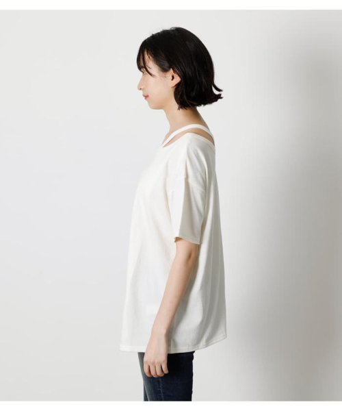 AZUL by moussy(アズールバイマウジー)/2WAY LAYERED LOOSE TOPS/img04