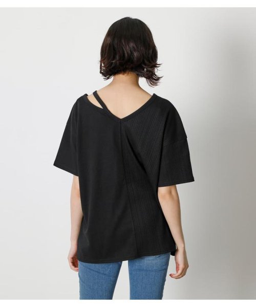 AZUL by moussy(アズールバイマウジー)/2WAY LAYERED LOOSE TOPS/img13