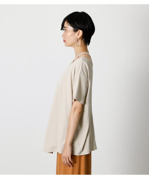 AZUL by moussy(アズールバイマウジー)/2WAY LAYERED LOOSE TOPS/img20