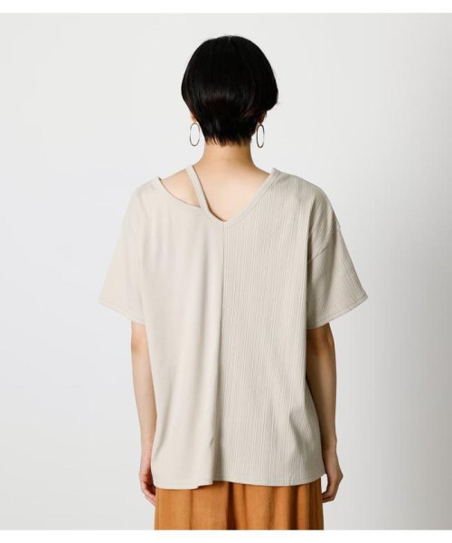 AZUL by moussy(アズールバイマウジー)/2WAY LAYERED LOOSE TOPS/img21
