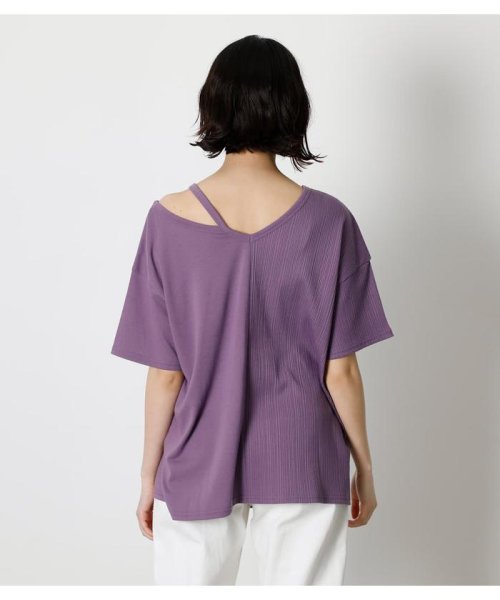 AZUL by moussy(アズールバイマウジー)/2WAY LAYERED LOOSE TOPS/img29