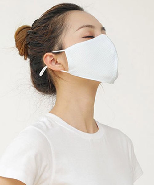aimoha(aimoha（アイモハ）)/冷感素材の生地を使用した夏の洗える布マスク 4枚セット/img05