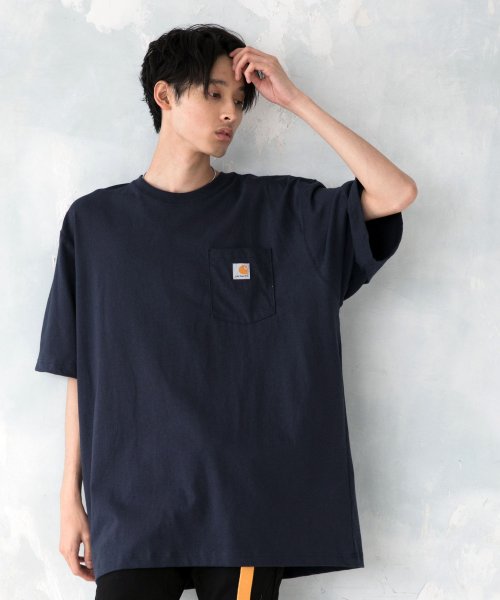 Carhartt(カーハート)/【carhartt(カーハート)】 ビッグシルエット ポケット半袖 Tシャツ/img22