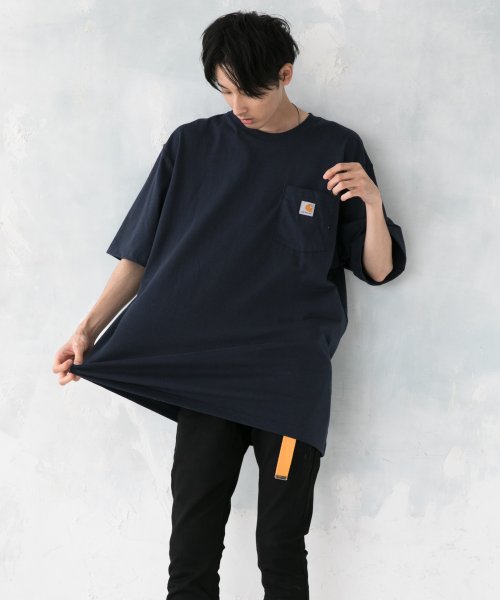 Carhartt(カーハート)/【carhartt(カーハート)】 ビッグシルエット ポケット半袖 Tシャツ/img33