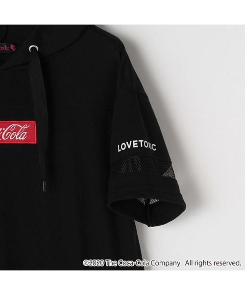 セール コカ コーラパーカーtシャツワンピース ラブトキシック Lovetoxic Magaseek