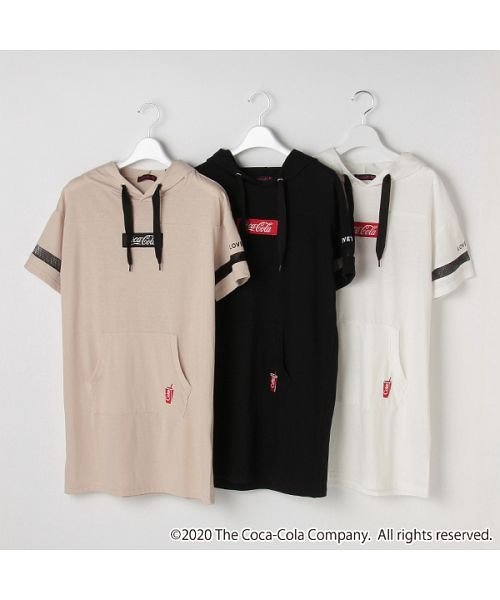 セール コカ コーラパーカーtシャツワンピース ラブトキシック Lovetoxic Magaseek