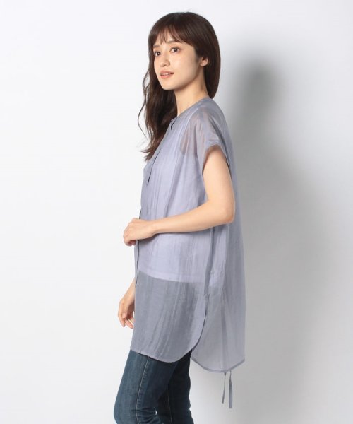 シアー素材ポプリンバックスリットシャツ透けブラウス スタイルブロック レディース Styleblock Magaseek シアー素材ポプリンバックスリットシャツ透けブラウス スタイルブロック レディース Styleblock Magaseek