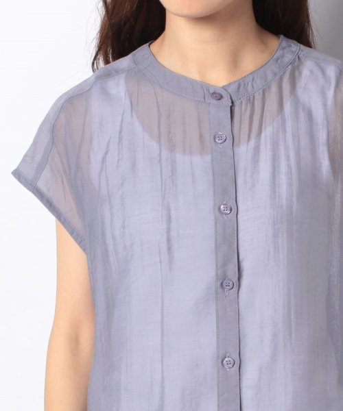 シアー素材ポプリンバックスリットシャツ透けブラウス スタイルブロック レディース Styleblock Magaseek シアー素材ポプリンバックスリットシャツ透けブラウス スタイルブロック レディース Styleblock Magaseek