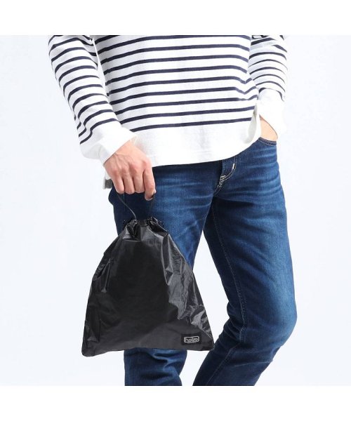 hobo(ホーボー)/ホーボー 巾着バッグ hobo ポーチ POWER RIP POLYESTER HANDLE POUCH ハンドルポーチ 1L 日本製 HB－BG3101/img05