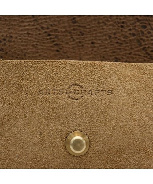 ARTS&CRAFTS(アーツアンドクラフツ)/アーツアンドクラフツ ポーチ ARTS&CRAFTS 小物入れ KUDU NAKED 本革 レザー FLAP POUCH S/img13