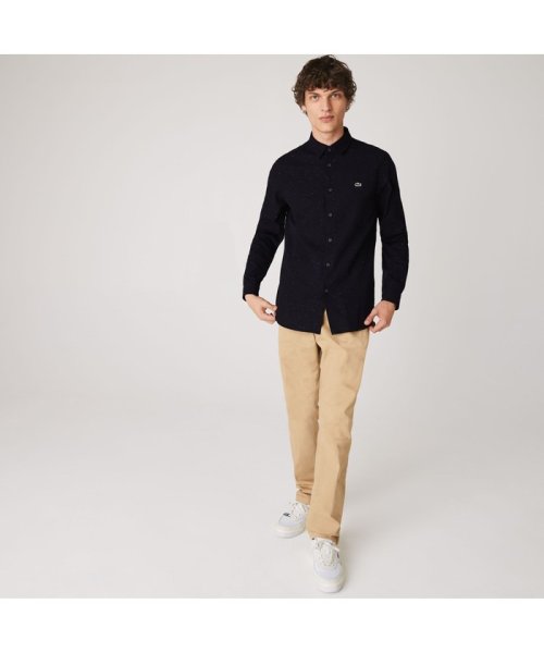 LACOSTE Mens(ラコステ　メンズ)/フレイムドコットンボタンシャツ/img01