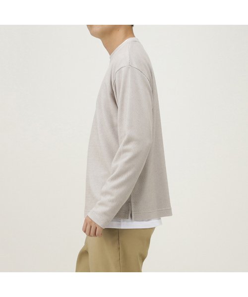 Mossimo モッシモ 0474 57 贈答 鹿の子杢クルーアンサンブル