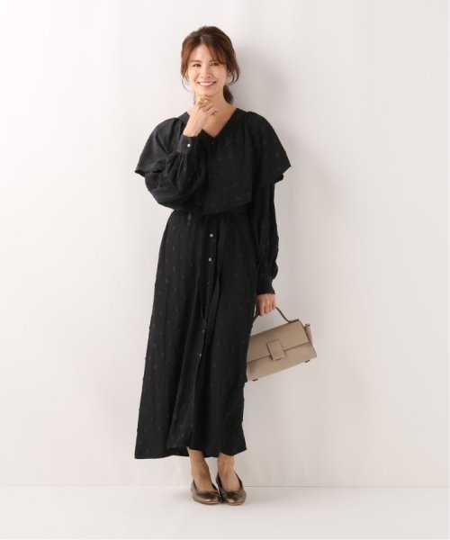 セール The Iron アイロン Ruffled ジャガードドットワンピース イエナ Iena Magaseek
