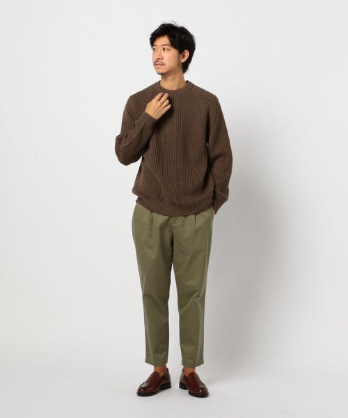 NOLLEY’S goodman(ノーリーズグッドマン)/【BATONER/バトナー】SIGNATURE CREW NECK シグネチャークルーネック #BN－20FM－030/img20