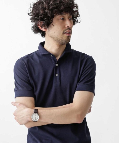 クーポン 汗染み防止 Anti Soaked ポロシャツ ナノ ユニバース Nano Universe Magaseek