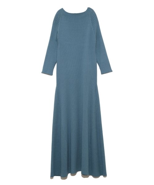 ラグランスリーブハイネックリブニットワンピース ミラオーウェン Mila Owen Magaseek