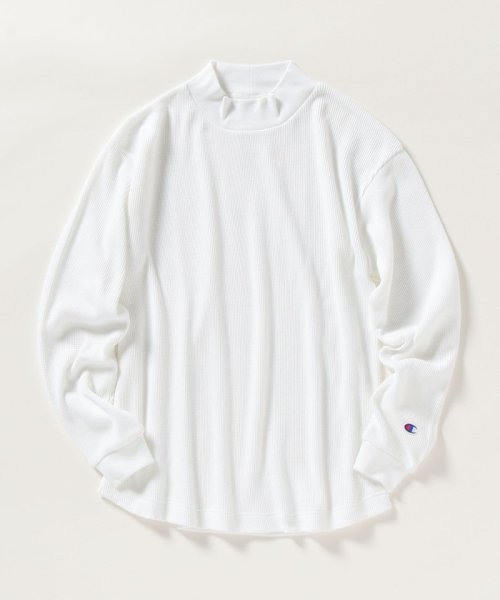 SHIPS any MEN(シップス　エニィ　メン)/【SHIPS any別注】Champion: ワッフル モックネック カットソー◇/img19