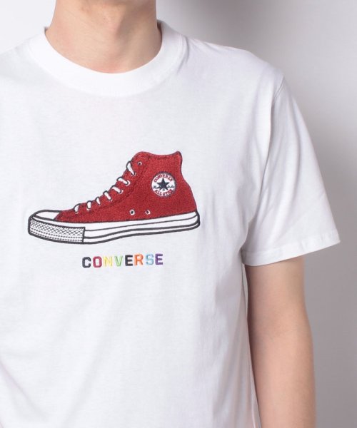 CONVERSE(CONVERSE)/【ＣＯＮＶＥＲＳＥ】 コンバース シューズサガラ  半袖 Tシャツ ユニセックス/img11