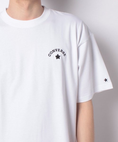 CONVERSE(コンバース)/【ＣＯＮＶＥＲＳＥ】 コンバース アーチロゴ 刺繍 半袖 Tシャツ ユニセックス/img13